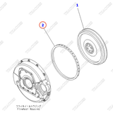 Vòng răng bánh đà 6206-31-4792, 6206-31-4790