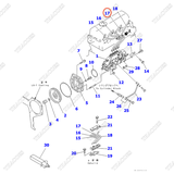 Ống dầu máy 3 6204-73-5130, 6204-71-5130