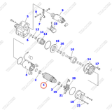 Ruột đề KD1-23100-0080 (Rotor)