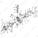 Puly bơm nước 6202-63-3250, 6202-61-3250