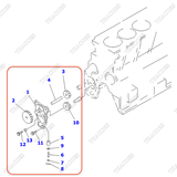 Bơm nhớt động cơ 6207-51-1201