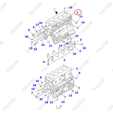 Thân lốc động cơ 6205-21-1504