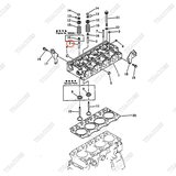 Dẫn hướng xupap 6204-19-1310 (8 cái)
