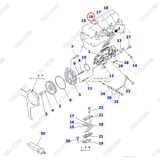 Ống dầu máy 2 6204-73-5120, 6204-71-5120