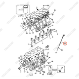 Que thăm dầu 6202-23-5311, 6202-23-5310