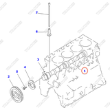 Trục cam 6205-43-1200