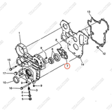 Nắp bơm nhớt BN-1C010-35130