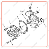Bơm nước động cơ BN-1C010-73030
