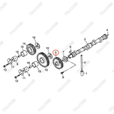 Bánh răng trục cam BN-1C010-16512