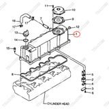 Nắp dàn cò BN-1C010-14500