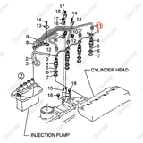 Ống dầu máy 4 BN-1C010-53740