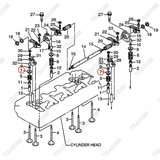 Vòng hãm xupap nạp BN-16241-13330 (8c)