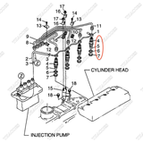 Bộ kim phun BN-1C010-53900 (Inc 4-7)