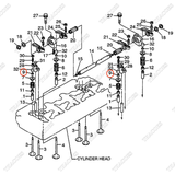 Móng hãm xupap nạp BN-15261-13360 (8 set)