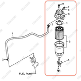 Cụm bơm tay diesel BN-1K012-43010