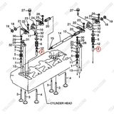 Ống dẫn xupap xả BN-17321-13560 (4c)