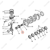 Bánh răng đầu trục cơ BN-1C010-24112