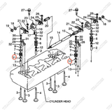 Phớt ghít xupap nạp BN-1C010-13150 (8c)