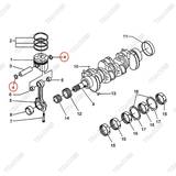 Phe hãm chốt piston BN-04611-00300