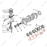 (+0,2) Bạc trục cơ balie BN-1C020-23910 (5 set)