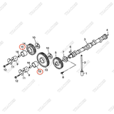 Bạc trục trung gian BN-1C010-24982