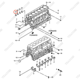 Bạc đệm trục cam AG-34307-12701