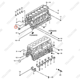 Trục bánh răng trung gian AG-32A23-03500