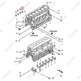 Bạc đệm trục cam AG-34307-02901