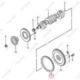 Vòng răng bánh đà AG-32A21-00900 (Z=122)