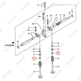 Phớt ghít xupap AG-32A04-02801 (12 cái)
