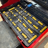 Xe nâng Nichiyu điện 1,5 tấn ngồi lái đời cao 2020