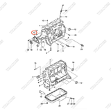 Nắp phớt đầu trục cơ N-12297-FU400