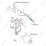 Ống dầu máy 3 A-16682-40K00