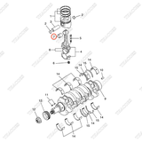 Bạc ắc piston A-12030-2W200