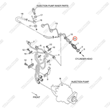 Gioăng ống dầu hồi A-16627-43G00