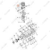 Piston và xéc măng A-12020-2S606 (Grade 1)