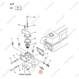 Cảm biến nhiệt độ nước làm mát A-25080-89903 (báo lên đồng hồ)