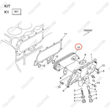 Két làm mát nhớt động cơ A-21355-54T00
