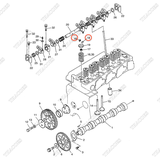 Móng hãm xupap A-13208-Z5500 (16c)