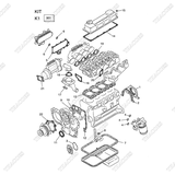 Bộ gioăng đạị tu A-10101-Z9826