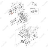 Puly trung gian A-23151-43G00