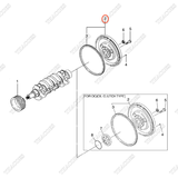Bánh đá A-12310-NA002 (OC) (FHD15C3, FHD15T3, FHD18C3, FHD18T3 FD20C3, FD20C13, FD20T3, FD20T13, FD20W3, FD25C3, FD25C13, FD25T3, FD25T13, FD25W3 FD30C3, FD30T3, FD30W3)