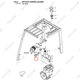 (CAKB) Cổ hút 234A1-02001