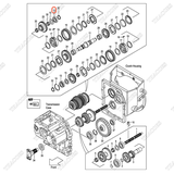 Vòng bi trục số 03000-06306 (1c)