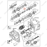 Trục chính hộp số 12N43-42141