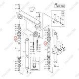 (VFHM2N5) (xi lanh 2 bên) Bạc dẫn hướng B-30131-40017
