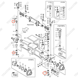 Phớt bụi 214A4-32161 (3 cái)