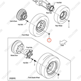 Đai ốc tắc kê 24354-32311