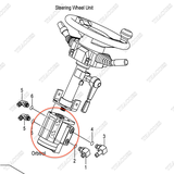 (K2) Bộ vòng bi van lái 26094-17021 (OBT) (INC.13,14)