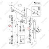(VFHM2N5) (xi lanh 2 bên) Oring B-30161-91774